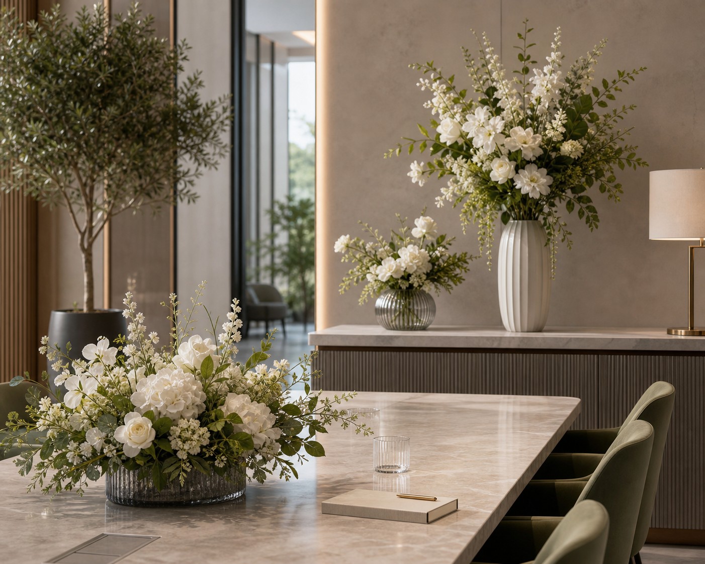 Artificial floral arrangement product